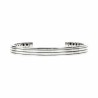 Bracelet ORUS esclave argent moderne ajustable