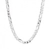 Chaine Argent 925 Maille Figaro 1+3