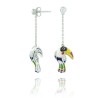 Boucles d'oreilles Una Storia Toucan