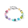 Bracelet GeoCube Coeur de Lion medium  pastel multicolore