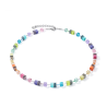 Collier GeoCube Coeur de Lion medium pastel multicolore