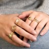 bague plaqué or anaetcha