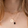 Collier anaetcha plaqué or