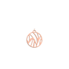 Pendentif Les Georgettes Perroquet Rond 25mm