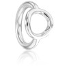 Bague 1 Rond Creux Argent 925/1000