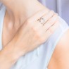 Bague 1 Rond Creux Argent 925/1000