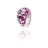 Bague Jonc Laqué Multicolore Rose & Oxydes Una Storia