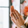Bague Jonc Laqué Multicolore Rose & Oxydes Una Storia
