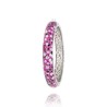 Bracelet Jonc Laqué Multicolore Rose Una Storia