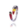 Bracelet Jonc Toucan Multicolor Una Storia