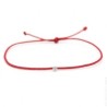 Bracelet Fil Nylon & Diamant