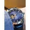 MONTRE PRESAGE AUTOMATIQUE COEUR OUVERT BLEUE SSA405J1