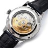 MONTRE PRESAGE AUTOMATIQUE COEUR OUVERT BLEUE SSA405J1