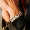 Bracelet jonc Una Storia Pashmina